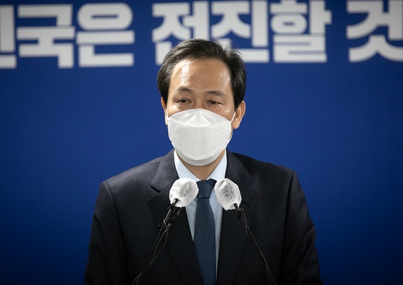 우상호 더불어민주당 의원. 사진=연합뉴스