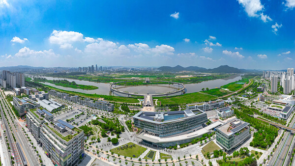 세종시청 전경.