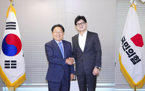 강기정 <b>광주시장</b>, 한동훈 <b>국민의힘</b> 대표 면담…현안 논의