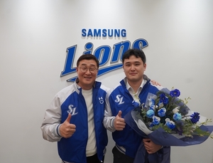 삼성, FA 대어 <b>최원태</b>와 4년 총액 70억원 계약