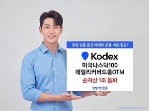 삼성운용, 'KODEX 미국나스닥100데일리커버드콜OTM' ETF 순자산 1조원 돌파