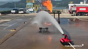 티엑스알로보틱스, GS칼텍스 여수공장에 소화로봇 공급